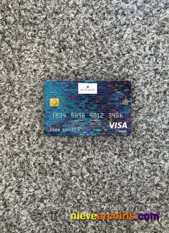 Liechtenstein Neue Bank AG bank visa classic card photolook